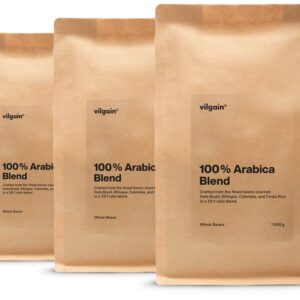 Vilgain 100% Arabica Blend –  3× 1 000 g