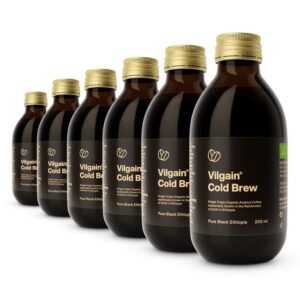 Vilgain Cold Brew BIO –  6× Pure Black Ethiopia 200 ml